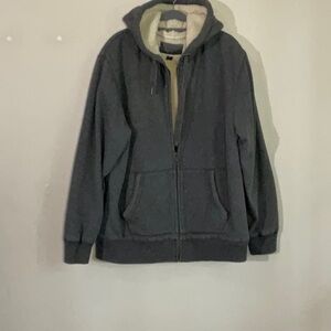Vintage extra thick Grey Sherpa Old Navy Hoodie Sz. Large
25.25.07EB
